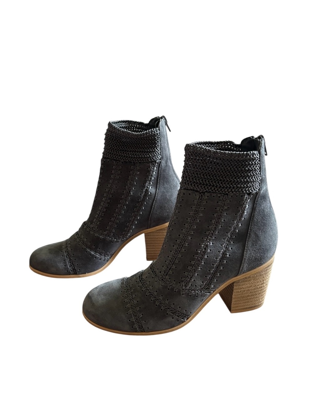 Anthropologie x Silent D Yasmin Suede Romantic Boho festival Bootie 40/9-9.5